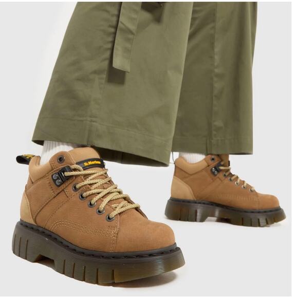 NWOB Dr. Martens Woodard Hiker Boots Beige Women Size 12 - Men Size 11 main image 8
